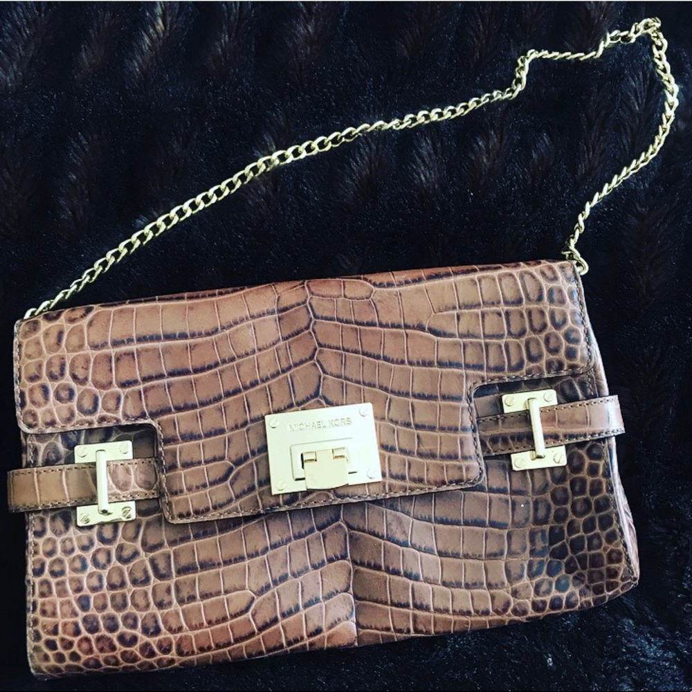 MICHAEL KORS | Brown Leather Bag